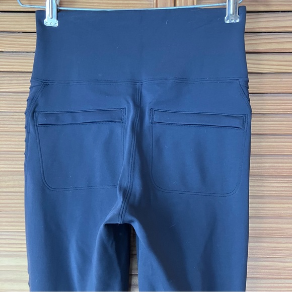 Athleta Delancey Moto Dark Grey Leggings Women’s Size XXS - Picture 6 of 10